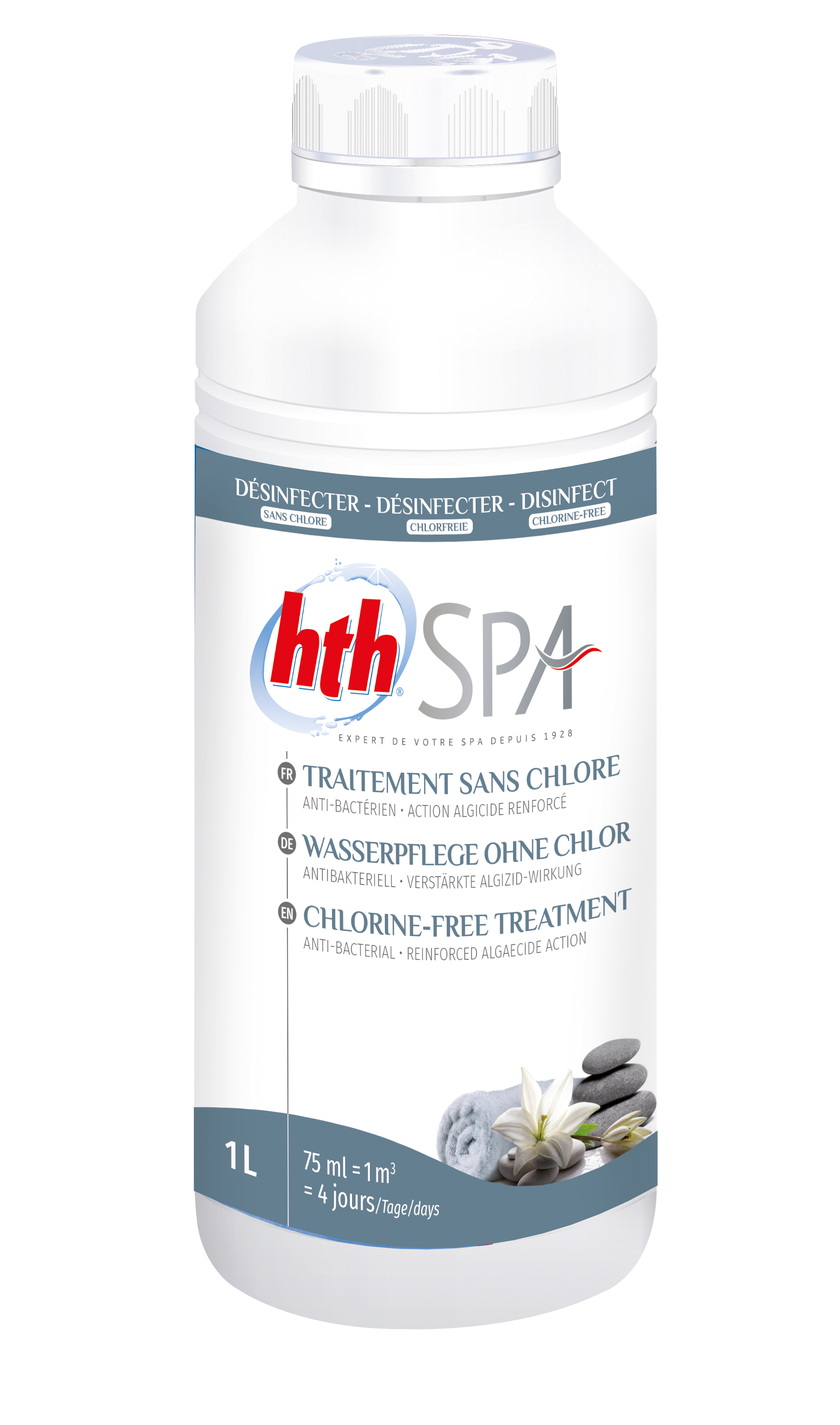 hth® - Spa traitement sans chlore - 1L